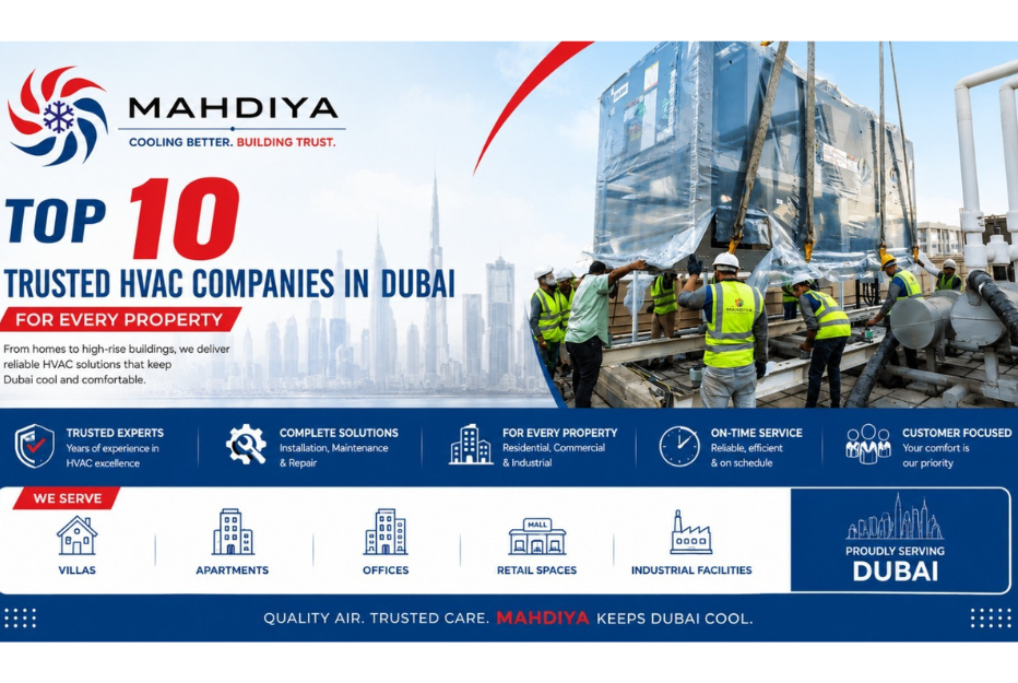 Top 10 Trusted HVAC Companies in Dubai for Every Property