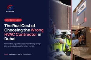 The Real Cost of Choosing the Wrong HVAC Contractor in Dubai