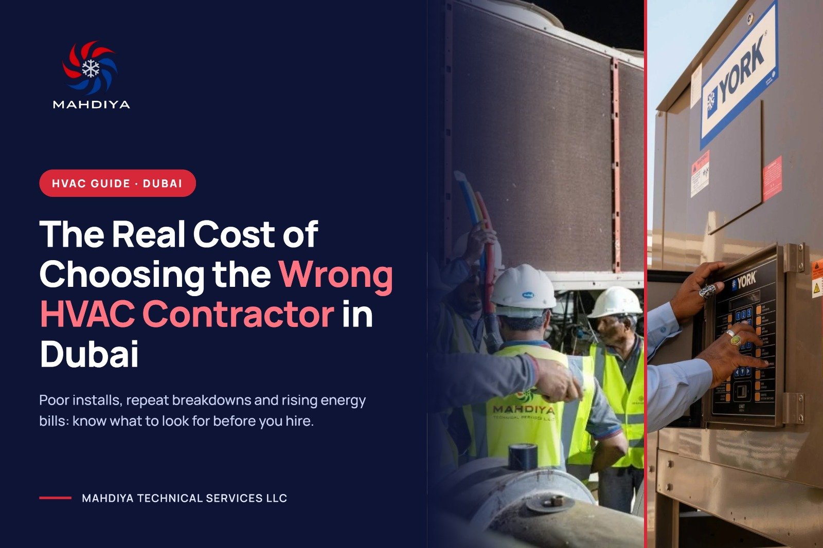 The Real Cost of Choosing the Wrong HVAC Contractor in Dubai